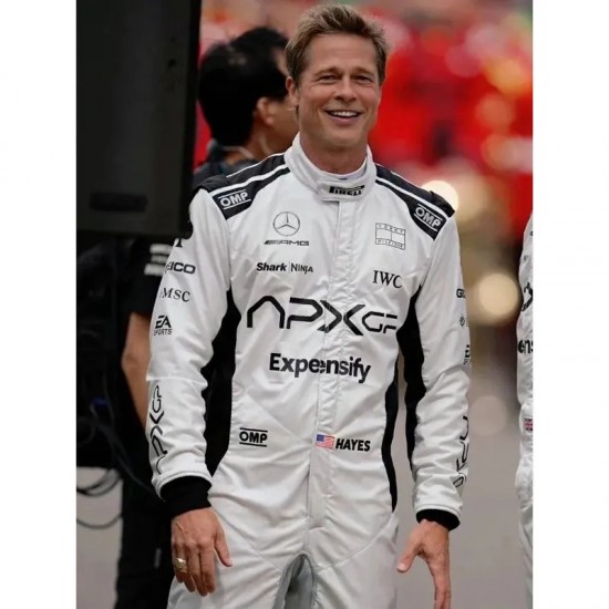Brad Pitt F1 Sonny Hayes Racing Jacket