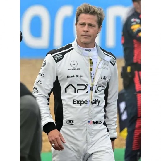 Brad Pitt F1 Sonny Hayes Racing Jacket