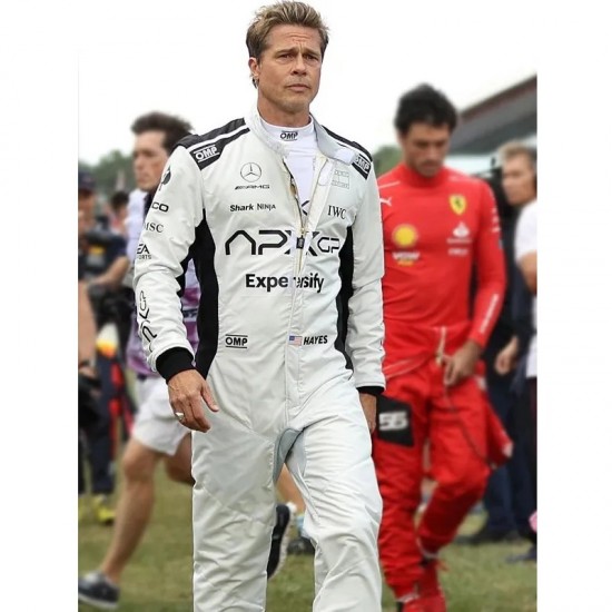 Brad Pitt F1 Sonny Hayes Racing Jacket