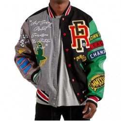 Bright Future Opening Ceremony Varsity Wool Jacket