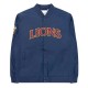 Brisbane Lions Full-Snap Bomber Navy Jacket Brisbane Lions Full-Snap Bomber Navy Jacket