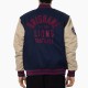 Brisbane Lions Lock Up Varsity Cotton Jacket Brisbane Lions Lock Up Varsity Cotton Jacket