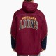 Brisbane Lions Stadium Maroon and Navy Full-Zip Hooded Jacket Brisbane Lions Stadium Maroon and Navy Full-Zip Hooded Jacket