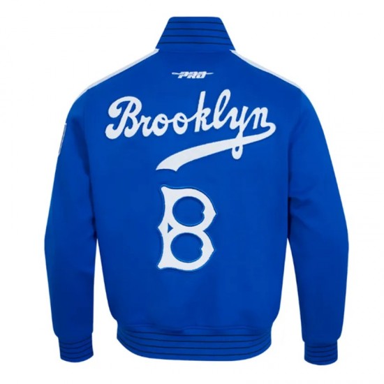 Brooklyn Dodgers Logo Game Day Royal Jacket Brooklyn Dodgers Logo Game Day Royal Jacket