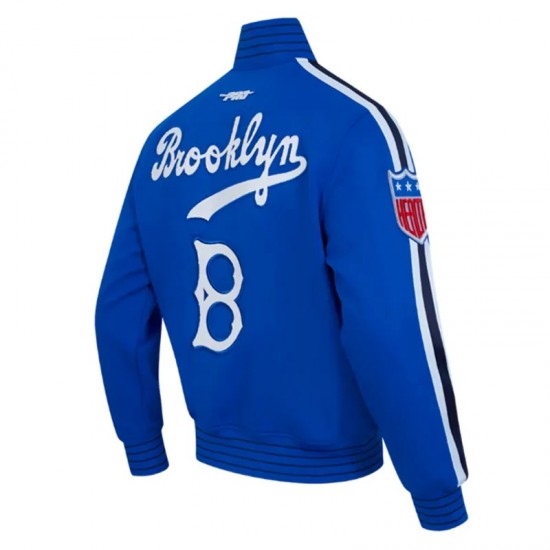Brooklyn Dodgers Logo Game Day Royal Jacket Brooklyn Dodgers Logo Game Day Royal Jacket