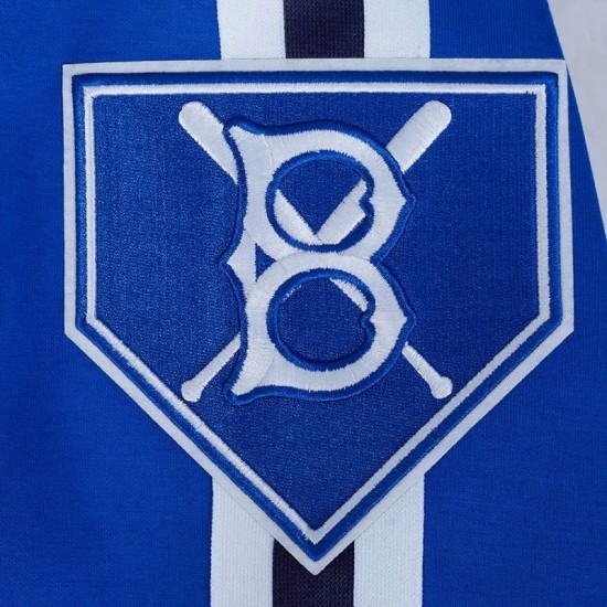Brooklyn Dodgers Logo Game Day Royal Jacket Brooklyn Dodgers Logo Game Day Royal Jacket