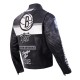 Brooklyn Nets Men's Moto Jacket