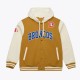Brown/Cream Denver Broncos Dusted Fleece Jacket