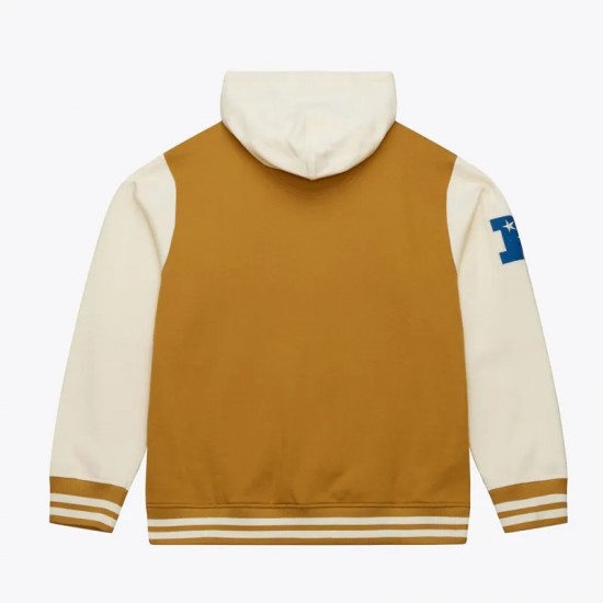 Brown/Cream Green Bay Packers Dusted Fleece Jacket Brown/Cream Green Bay Packers Dusted Fleece Jacket