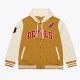 Brown/Cream New Jersey Devils Dusted Fleece Jacket