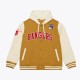 Brown/Cream New York Rangers Dusted Fleece Jacket