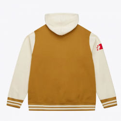 Brown/Cream Pittsburgh Steelers Dusted Fleece Jacket Brown/Cream Pittsburgh Steelers Dusted Fleece Jacket