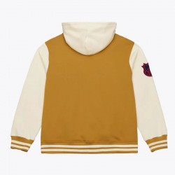 Brown/Cream Washington Capitals Dusted Fleece Jacket