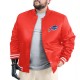 Buffalo Bills Adaptive Team Graphic Varsity Satin Jacket Buffalo Bills Adaptive Team Graphic Varsity Satin Jacket