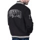 Buffalo Bills Blackout Corduroy Varsity Jacket Buffalo Bills Blackout Corduroy Varsity Jacket