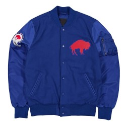 Buffalo Bills MA-1 Historic Varsity Jacket