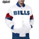 Buffalo Bills Triple Option Varsity Satin Jacket Buffalo Bills Triple Option Varsity Satin Jacket