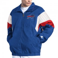 Buffalo Bills Yard Line Royal Full-Zip Jacket