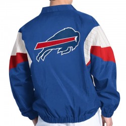 Buffalo Bills Yard Line Royal Full-Zip Jacket