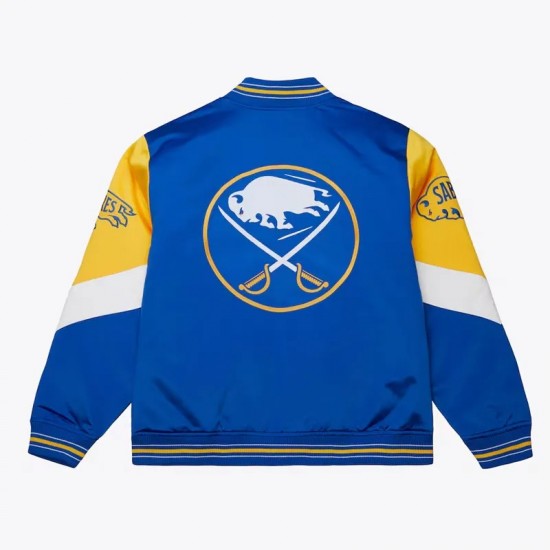 Buffalo Sabres Throw It Back Heavyweight Satin Jacket