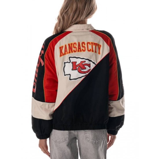 Caitlin Clark Kansas City Chiefs Track Jacket Caitlin Clark Kansas City Chiefs Track Jacket