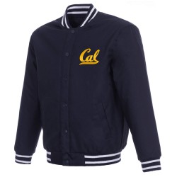 Cal Bears Navy Wool Full-Snap Varsity Jacket Cal Bears Navy Wool Full-Snap Varsity Jacket