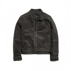 Calvo Full-Zip Leather Jacket Calvo Full-Zip Leather Jacket