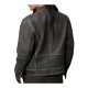 Calvo Full-Zip Leather Jacket