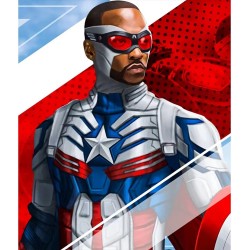 Captain America Brave New World Sam Wilson Costume Leather Jacket Captain America Brave New World Sam Wilson Costume Leather Jacket