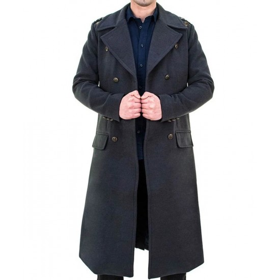 Captain Jack Harkness Torchwood Double Breasted Coat Captain Jack Harkness Torchwood Double Breasted Coat
