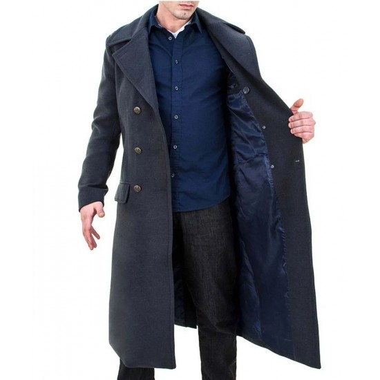 Captain Jack Harkness Torchwood Double Breasted Coat Captain Jack Harkness Torchwood Double Breasted Coat