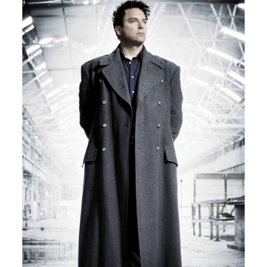 Captain Jack Harkness Torchwood Double Breasted Coat Captain Jack Harkness Torchwood Double Breasted Coat