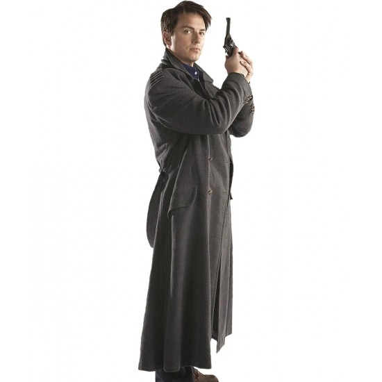Captain Jack Harkness Torchwood Double Breasted Coat Captain Jack Harkness Torchwood Double Breasted Coat