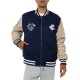 Carlton Blues Lock Up Varsity Cotton Jacket Carlton Blues Lock Up Varsity Cotton Jacket
