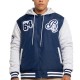 Carlton Blues Patchwork Hooded Jacket Carlton Blues Patchwork Hooded Jacket