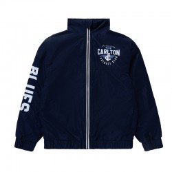 Carlton Blues Supporter Full-Zip Navy Jacket
