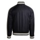 Carlton Blues Vintage Navy Bomber Full-Zip Jacket Carlton Blues Vintage Navy Bomber Full-Zip Jacket