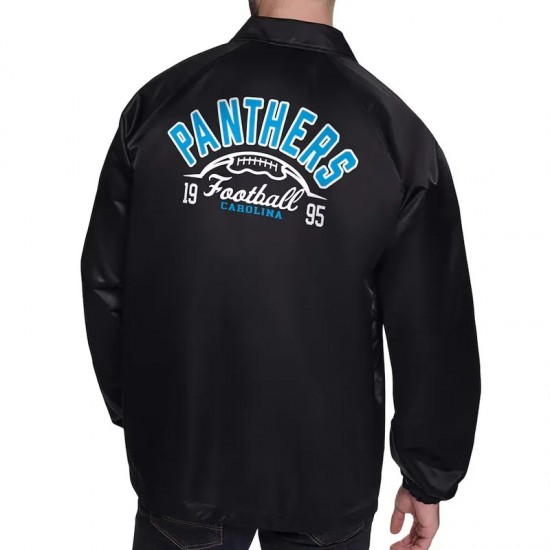 Carolina Panthers Retro Logo Coaches Jacket