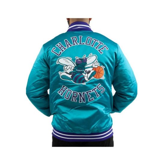 Charlotte Hornets Bomber Jacket Charlotte Hornets Bomber Jacket