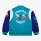 Charlotte Hornets Team Origins Teal Satin Jacket Charlotte Hornets Team Origins Teal Satin Jacket