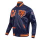 Chicago Bears Best of Classic Rib Satin Jacket Chicago Bears Best of Classic Rib Satin Jacket