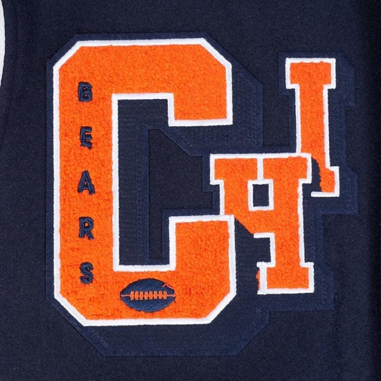 Chicago Bears Best of Classic Rib Varsity Jacket