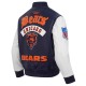 Chicago Bears Best Of Men’s Leather Varsity Jacket Chicago Bears Best Of Men’s Leather Varsity Jacket