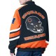 Chicago Bears Prime Time Racing Full-Zip Navy Cotton Jacket Chicago Bears Prime Time Racing Full-Zip Navy Cotton Jacket