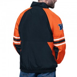 Chicago Bears Prospect Navy Half-Zip Pullover Jacket