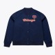 Chicago Bears Throwback Graphics Navy Satin Jacket Chicago Bears Throwback Graphics Navy Satin Jacket