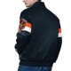 Chicago Bears Triple Option Varsity Satin Jacket