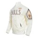 Chicago Bulls 2024/25 City Edition Chenille Cream Satin Jacket Chicago Bulls 2024/25 City Edition Chenille Cream Satin Jacket