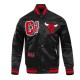 Chicago Bulls Best of Classic Rib Satin Jacket Chicago Bulls Best of Classic Rib Satin Jacket