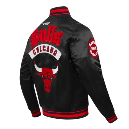 Chicago Bulls Best of Classic Rib Satin Jacket